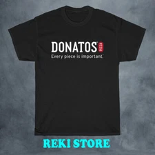Donatos Pizza Men's Black Size S-5XL