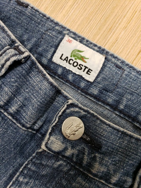 lacoste bootcut jeans