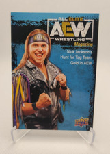 2021 Upper Deck AEW Magazine #96 Nick Jackson wrestling card