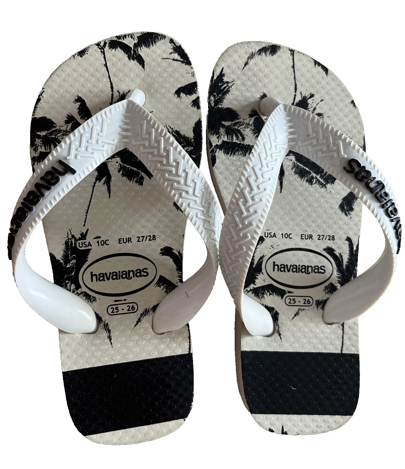 Sapatos de bebê de Borracha Havaianas Branco