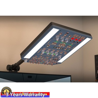 WINGFLEX A320 Overhead Panel with IRS & Lighting Panels for Airbus PC Flight Sim