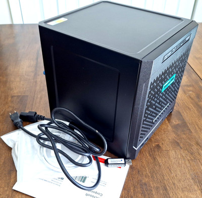 HPE Proliant Gen10 Microserver AMD Opteron X3421, 32GB-RAM HDD-2T (Ready to USE)