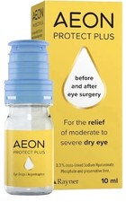 1x Eye Drops Aeon Protect Plus Eye Drops Relief Moderate & Severe Dry Eyes 10ml