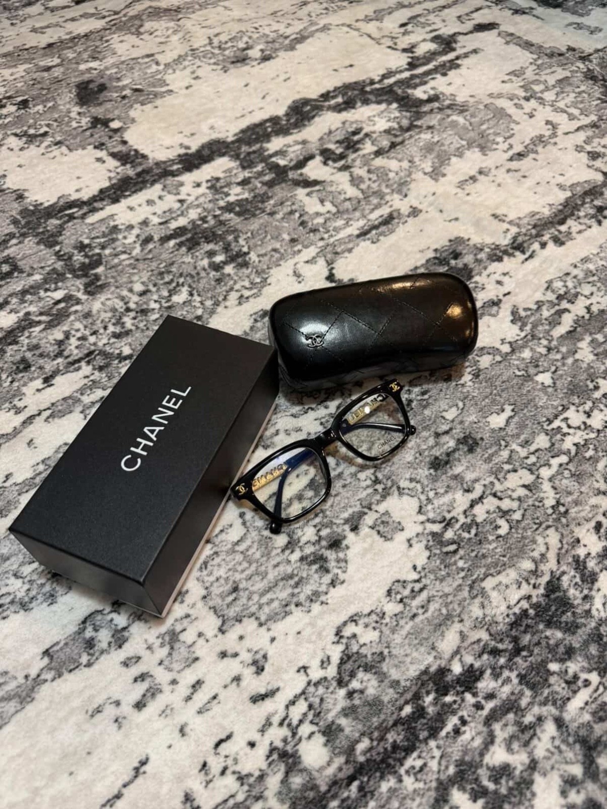 chanel sunglasses women cc blue light glasses model size 2665 67-17-145