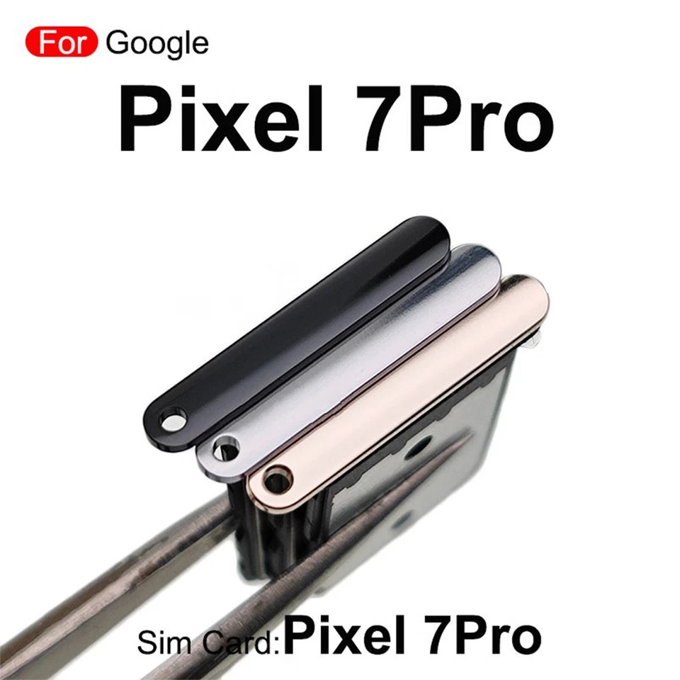 For Google Pixel 7/7Pro Sim Card Tray Slot Holder Replacement With Eject Pin - Image 3 of 4