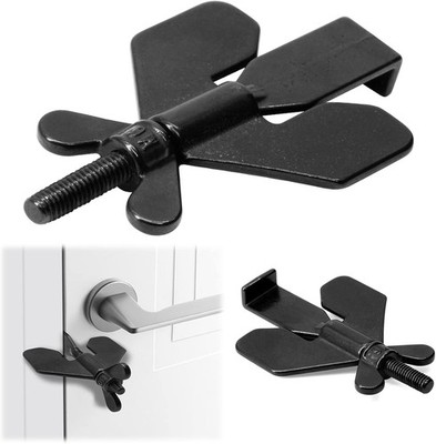 Portable Door Lock Home Security Door Locker Travel Lockdown Locks For Safety