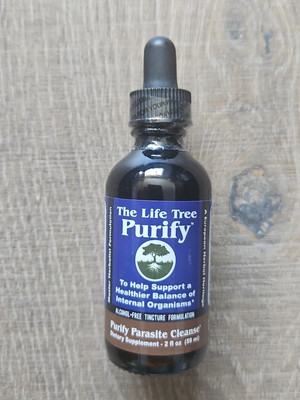 PURIFY PARASITE CLEAN DETOX INTESTINAL CLEANSE LIQUID 2 FL OZ HERBAL NATURAL G34