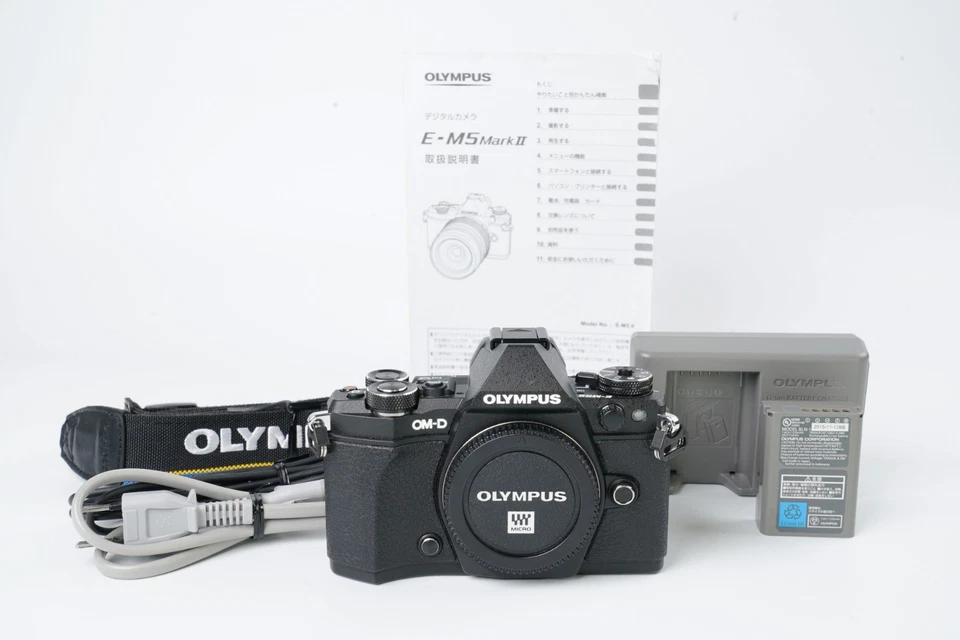 [Exc+++++] OLYMPUS OM-D E-M5 Mark II Body Black JAPAN (Shutter Count:1034) #3043 - Image 2 of 4