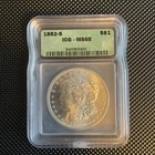 1882-S Morgan Silver Dollar MS65 ICG