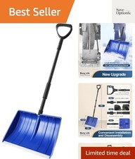 Snow Shovel For Driveway Home Garage Snow Removal 55 Inch Long