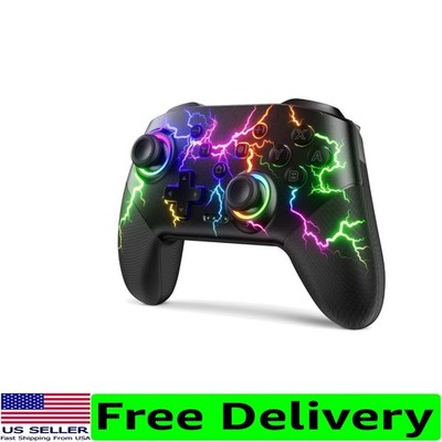 Programmable Wireless Pro Controller for Switch & PC - 1000mAh Battery, Turbo