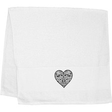 'Lace Heart' Hand / Guest Towel (TL00074603)