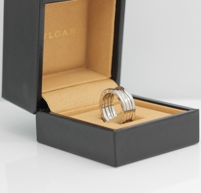 Bulgari B - Zero 1 Ring - 3 Band in 18KT Weißgold - Gr. 53 mit Bulgari Box