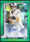 2025 Topps Chrome Kyle McCord Green Refractor (RAW)