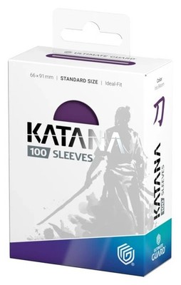 Ultimate Guard 100 Katana Sleeves Standardgröße Iris Bloom (66 x 91 mm)