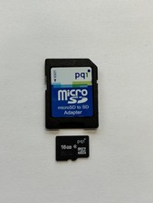 PQ1 16 GB MicroSDHC card with Adapter