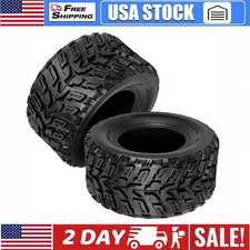 2x 22x10-10 Atv Tires 6pr Utv All-terrain For Trail Desert Mud Dirt Street Sand