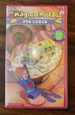The Magic School Bus - For Lunch (VHS, 1995) Scholastic New Sealed