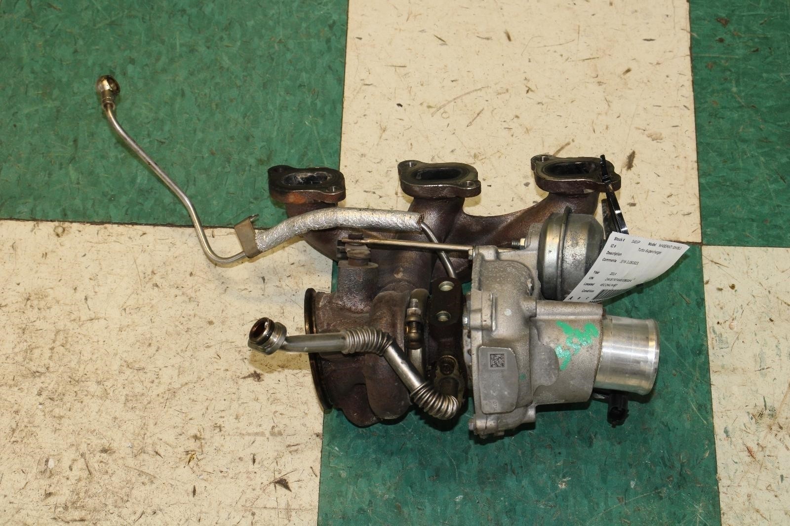 14-19 Ghibli 3.0L Motor Engine Turbocharger Turbo Charger Assembly OEM FreeShip