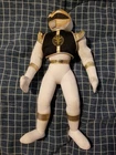 Mighty Morphin Power Rangers White Ranger Plush 17" Kid Dimension Vintage 1994