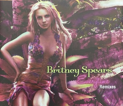 Britney Spears Everytime (Remixes) Australian CD single
