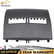 For 2007-2012 Nissan Versa Black Front Upper Center Dash Air Vent Trim Bezel For 2007-2012 Nissan Versa Black Front Upper Center Dash Air Vent Trim Bezel