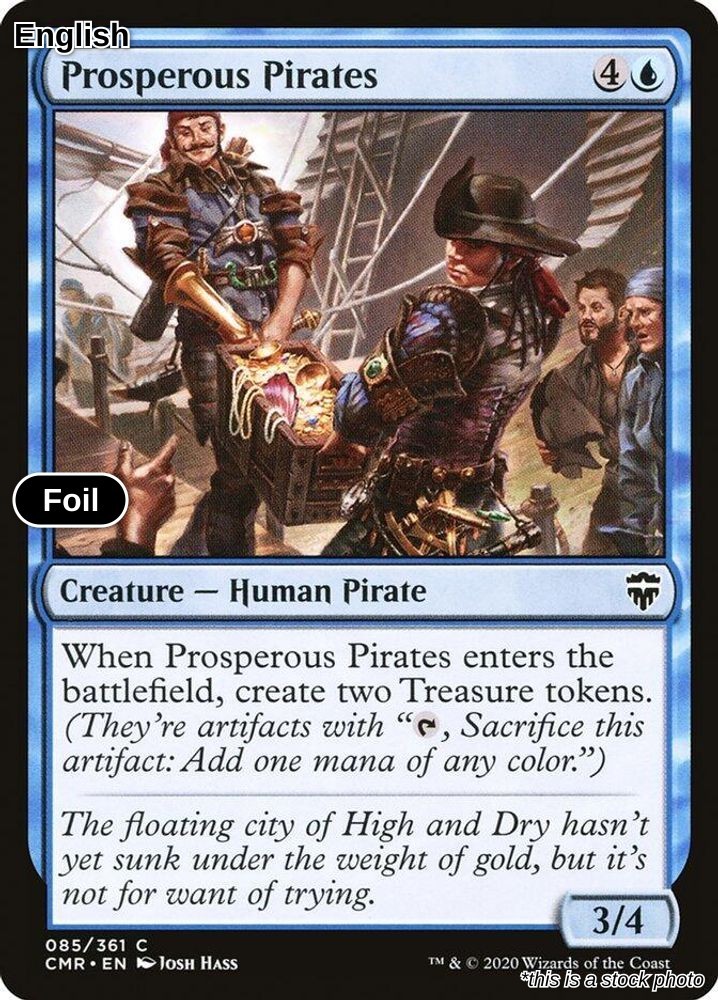 Prosperous Pirates Foil Commander Legends 85