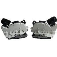 2X TüRschloss Hinten Links Rechts FüR VW Golf 6 7 Jetta Polo Seat Alhambra Skoda