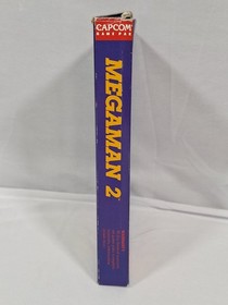 Mega Man 2 (Nintendo NES, 1989) Complete CIB Box, Cartridge & Manual Authentic 