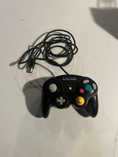 Nintendo Gamecube Black Controller Genuine! OEM