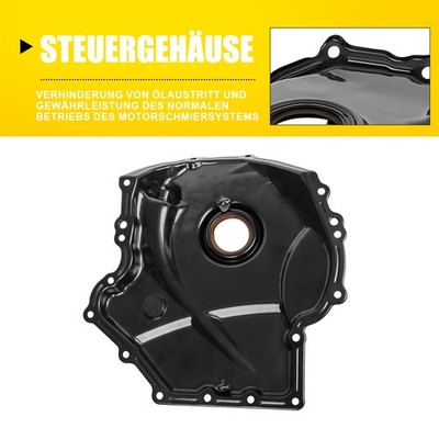 Steuergehäuse Abdeckung Steuerkette Deckel für Audi A4 Seat Skoda VW 1.8L 2.0L