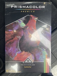 PRISMACOLOR PREMIER "NUPASTEL" SET OF 48 FIRM PASTEL COLOR STICKS. SOME BROKEN?