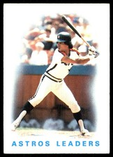 Astros Leaders 1986 Topps #186 Astros MLB READ FREE SHIPPING AutographDen
