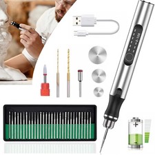 Cordless Electric Engraving Pen, Micro Polishing Pen, 33 Drill Bits