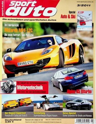 1) Sport Auto 03/2011 - McLaren MP4-12C mit 600PS  - BMW Alpina B5 Biturbo F10