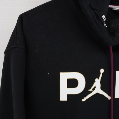 Herren Nike Jordan PSG Paris Saint-Germain Hoodie Gr. M Medium Sweatshirt Schwarz - Bild 4 von 16