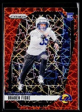 2024 Panini Prizm #310 Braden Fiske Lazer