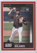 2020 Panini Chronicles Score Red 33/100 Ronald Bolanos #11 fm0