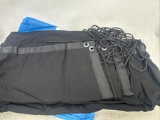 8x8 Soild black/Blackout material for Butterfly frame - NEW