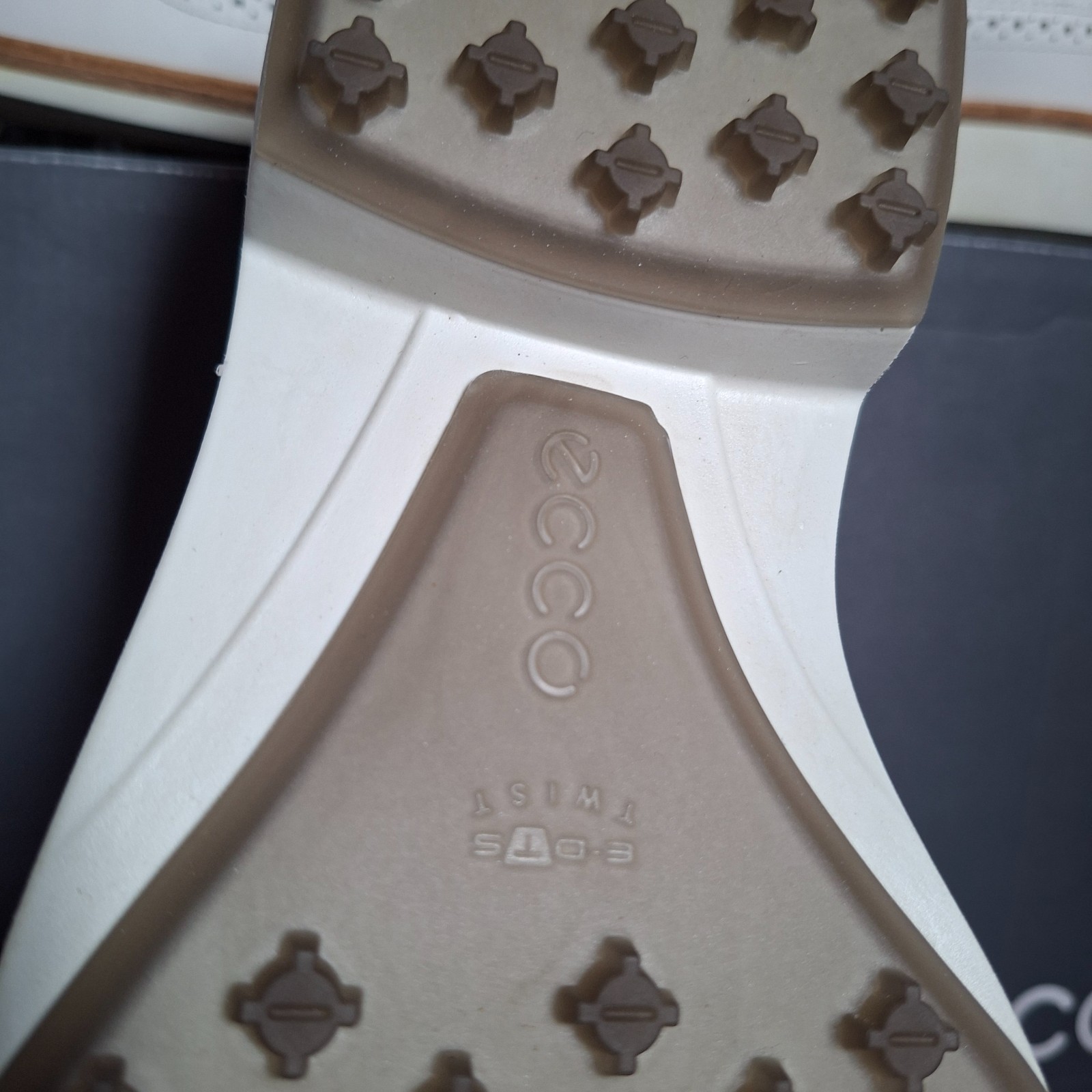 Rrp £180. ECCO Men's Classic Hybrid Spikeless Golf Shoes UK 9 EU 43 White image 8