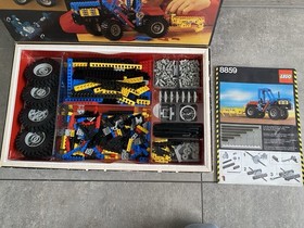 Vintage Lego Technic Tractor Box 8859 Complete Instruction Box Very Good Condition