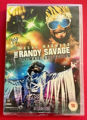 WWE Randy Savage Macho Madness Ultimate Collection (DVD) Cracked Case UK Region2