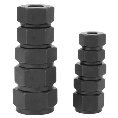 10pcs Beschädigte Nut Bolt Remover Stud Extractor Set Broken Bolt Removal K BA