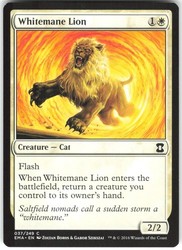 Whitemane Lion - Duel Decks: Venser vs. Koth