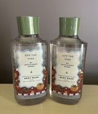 Two Bath  Body Works Off The Vine Body Washes 10 Oz Each Full Size