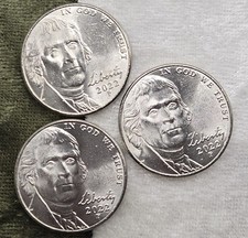 *2022 P Error Die Chip- 3 Coin Lot* Pulled From BU roll