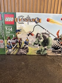 Lego Castle Troll Assault Wagon 7038 Complete With Box, Manual, All Minifigures