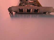 Iogear 3 Port FIREWIRE 800 PCI Card GIC3800 Vintage PCI Card