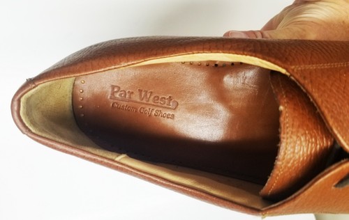 Par West Golf Shoes Brand New Size 17 C in Genuine American Bison - Picture 6 of 9
