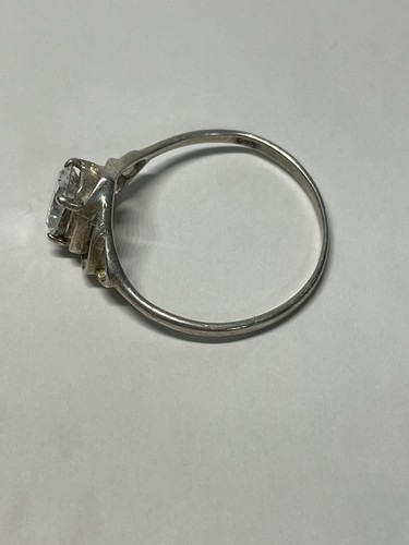 Vintage -9.25 Silver, Diamond Color. Ring - Picture 2 of 11